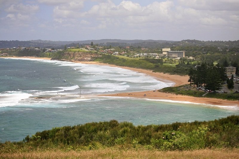 Plage de Mona Vale